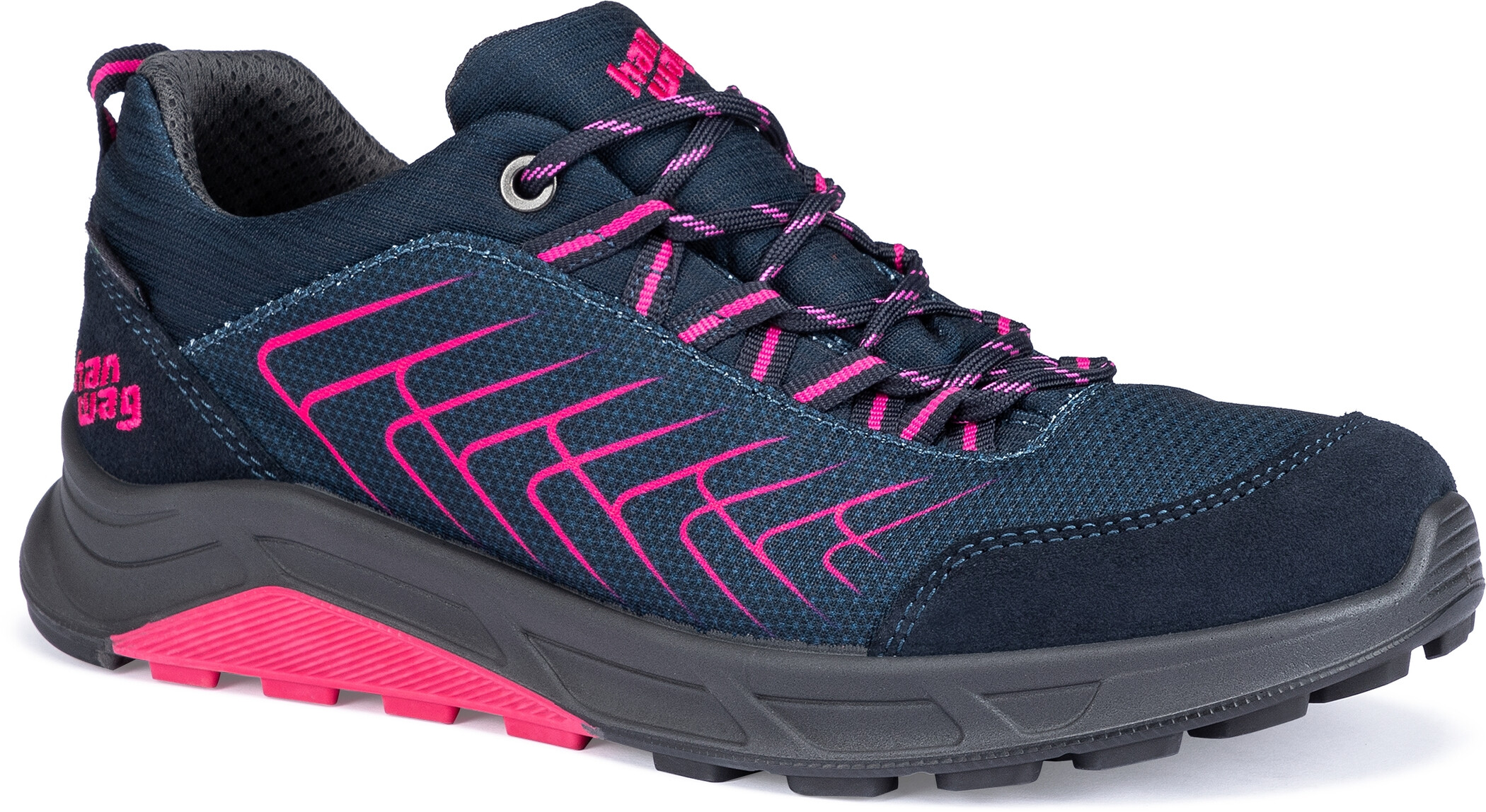 Hanwag Coastridge Low ES Schuhe Damen blau/pink