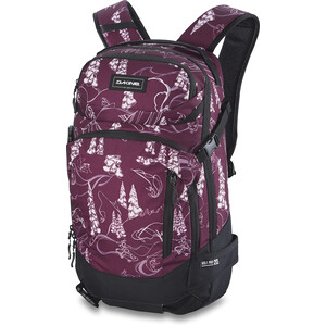 Dakine Heli Pro 20l Backpack Women, violeta/blanco violeta/blanco