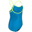 arena Logo Einteiliger Badeanzug Mädchen blau