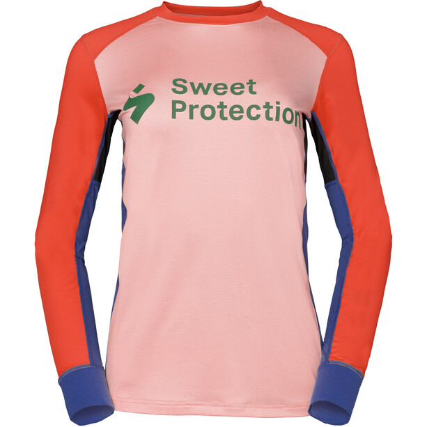 Sweet Protection Hunter Maillot à manches longues Femme, rouge
