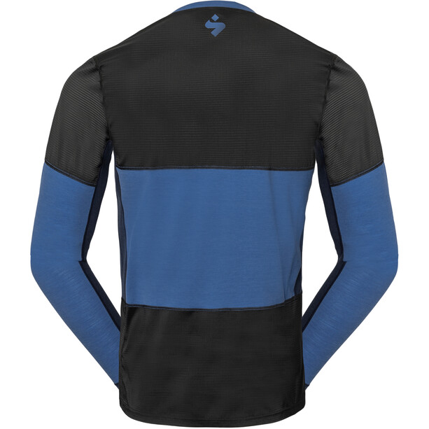 Sweet Protection Hunter Merino Maillot hybride à manches longues Homme, bleu