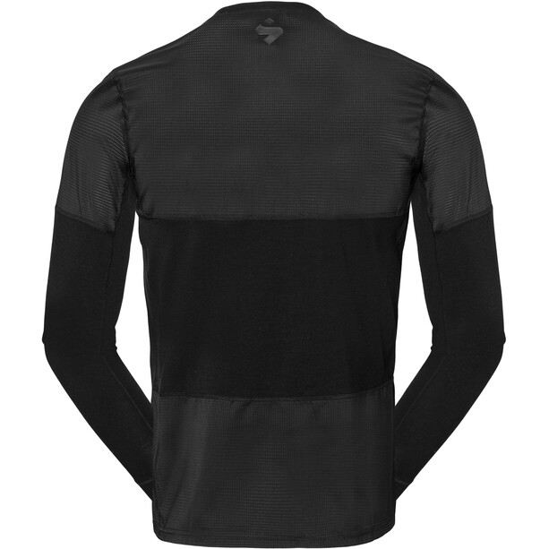 Sweet Protection Hunter Merino Maillot hybride à manches longues Homme, noir