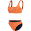 arena Icons Bralette Solid Traje de baño de dos piezas Mujer, naranja