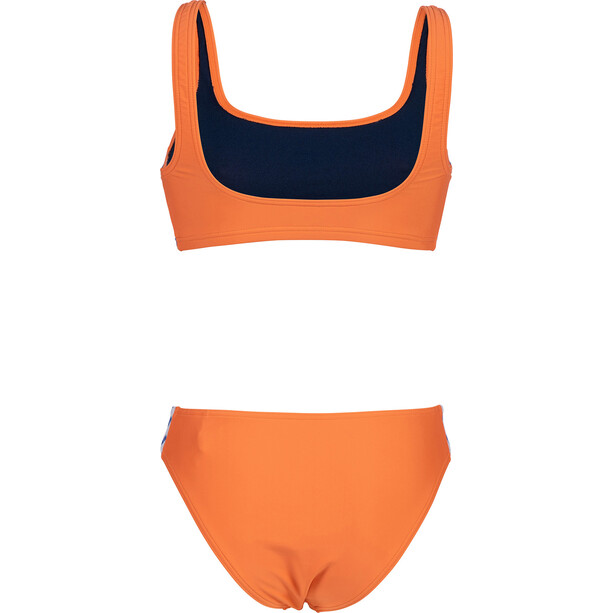 arena Icons Bralette Solid Two Pieces Swimsuit Women, pomarańczowy