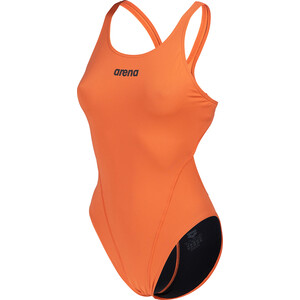 arena Team Tech Solid Einteiliger Badeanzug Damen orange orange