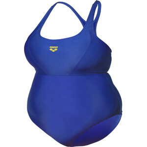 arena Solid Control Pro Back Plus Einteiliger Badeanzug Damen blau blau