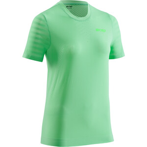 cep Run Ultralight Shirt Korte Mouw Dames, groen groen