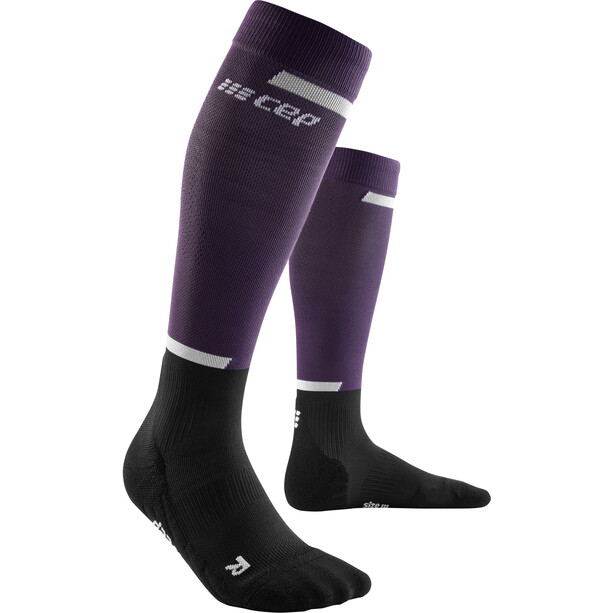 cep The Run Tall Socks Women violet/black