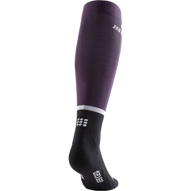 cep The Run Lange sokken Dames, violet/zwart