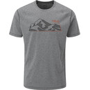 Rab Mantle Mountain Tee SS Homme, gris gris