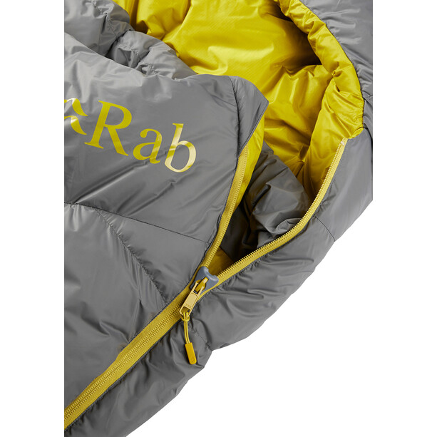 Rab Ascent Pro 400 Sleeping Bag Long, szary