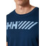 Helly Hansen Tech Lite Graphic T-Shirt Men, niebieski