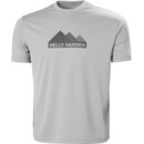 Helly Hansen HH Tech Graphic Camiseta Hombre, gris