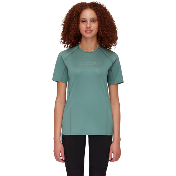 Mammut Selun Logo T-Shirt Couche de base Femme, vert
