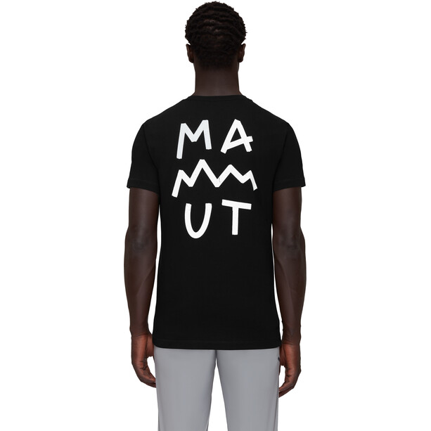 Mammut Massone Lettering T-Shirt Men, zwart
