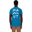 Mammut Massone Lettering T-Shirt Herren blau