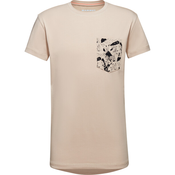 Mammut Massone Pocket Climber Camiseta Hombre, beige