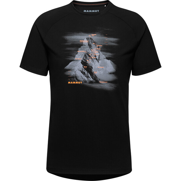Mammut Mountain Hörnligrat T-Shirt Men, noir
