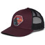 Black Diamond Low Profile Trucker Hat, rød/sort