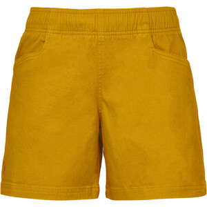 Black Diamond Dirtbag Pantaloncini Donna, giallo giallo