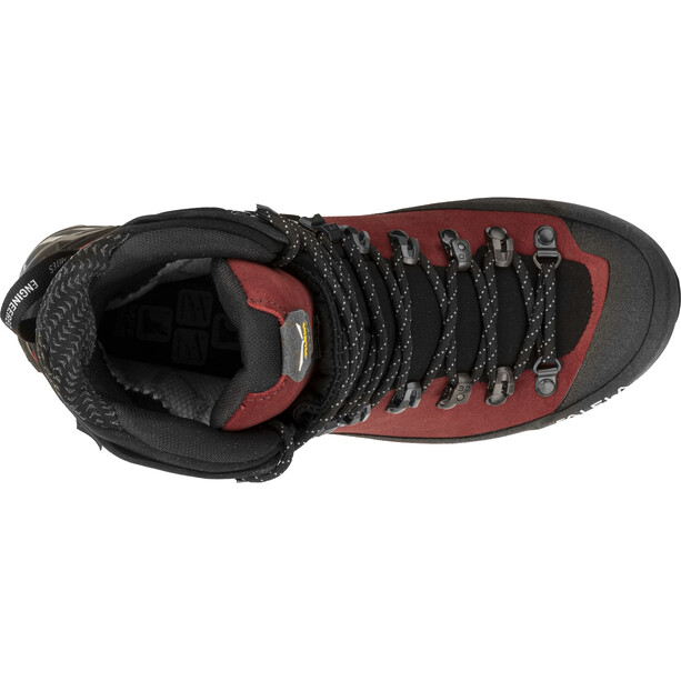 SALEWA Ortles Ascent GTX Chaussures mi-hautes Femme, rouge/noir