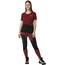 SALEWA Puez Dry Responsive Collants cargo Femme, rouge/noir