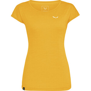 SALEWA Puez Melange Dry T-shirt Dames, geel geel
