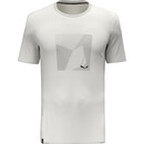 SALEWA Pure Building Dry T-Shirt Homme, blanc