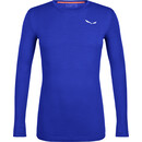 SALEWA Zebru Fresh Alpine Merino Responsive Camiseta técnica de manga larga Hombre, azul