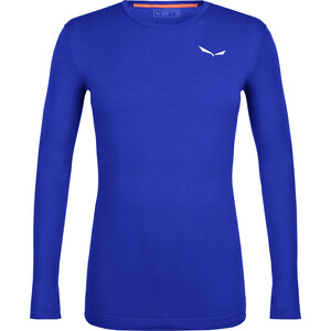 SALEWA Zebru Fresh Alpine Merino Responsive T-shirts manches longues Homme, bleu bleu