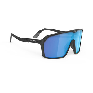 Rudy Project Spinshield Glasses black matte/multilaser blue