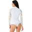 Rip Curl Always Summer UPF 50+ Camiseta manga larga Mujer, blanco/Multicolor