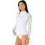 Rip Curl Always Summer UPF 50+ Camiseta manga larga Mujer, blanco/Multicolor