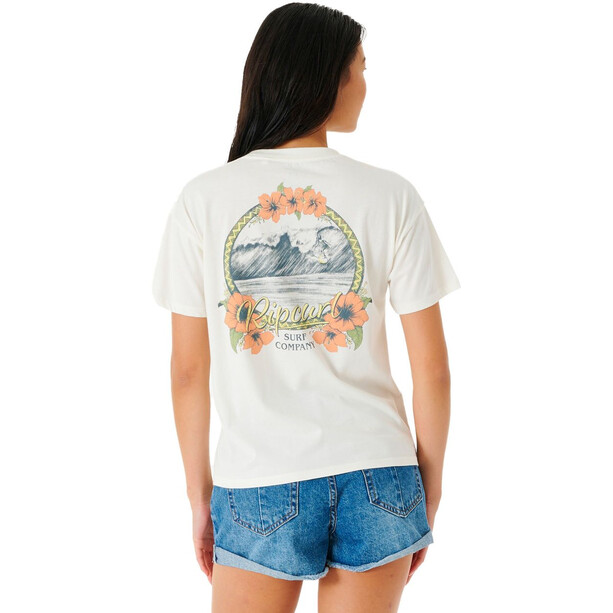 Rip Curl Hula Surfer Relaxed Tee Women, beige