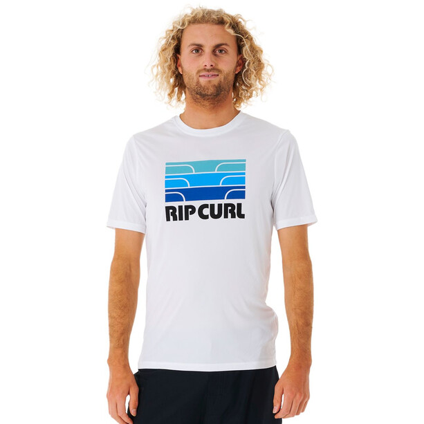 Rip Curl Surf Revival Peak Kurzarmshirt Herren weiß