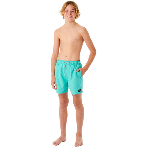 Rip Curl Offset Volley Boardshorts Jongens, turquoise