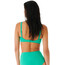 Rip Curl Premium Surf Top de bikini DD Crop Mujer, verde