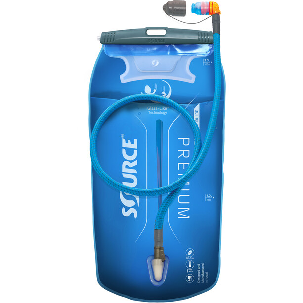 SOURCE Widepac Premium Sac d'Hydratation 3l, bleu