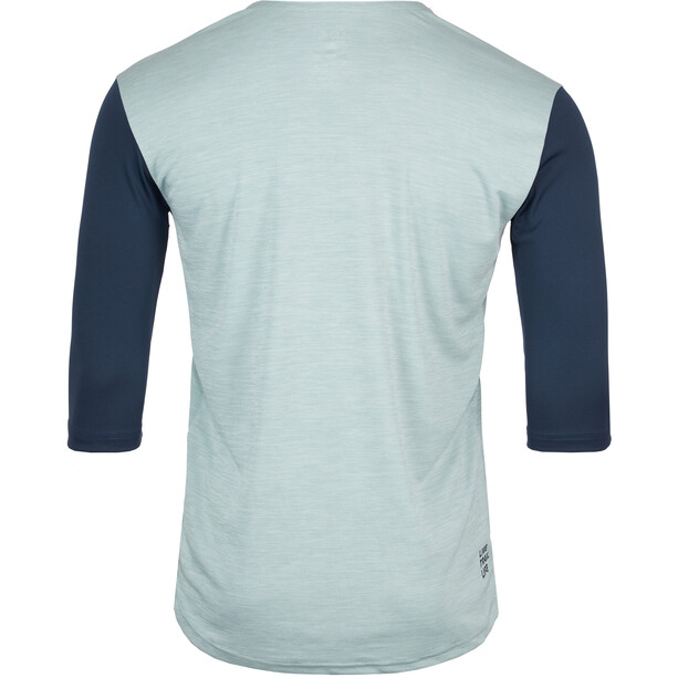 IXS Carve X 3/4 Fietsshirt Heren, groen/blauw