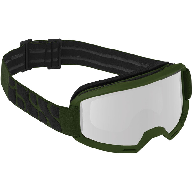 IXS Hack Goggles Clear Lens oliv