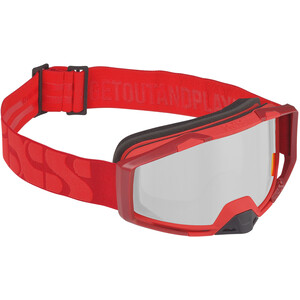 IXS Trigger Goggles Clear Lens rød/Transparent