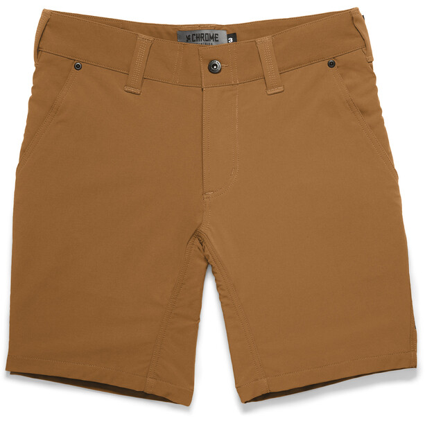 Chrome Folsom 2.0 Mid Shorts Men, marrón