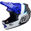 Troy Lee Designs D3 Fiberlite Helm blau