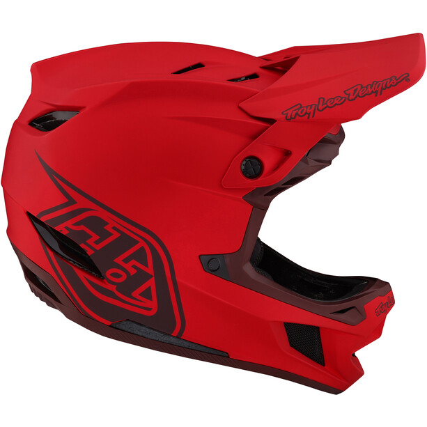 Troy Lee Designs D4 Composite MIPS Helmet, czerwony