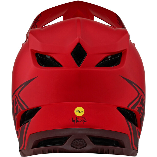 Troy Lee Designs D4 Composite MIPS Helm, rood