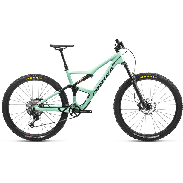 Orbea Occam M30 ice green/jade green carbon view