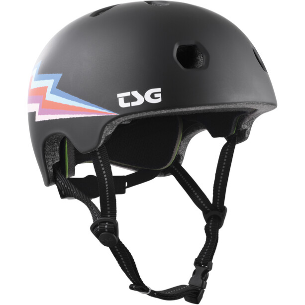 TSG Meta Graphic Design Helm schwarz