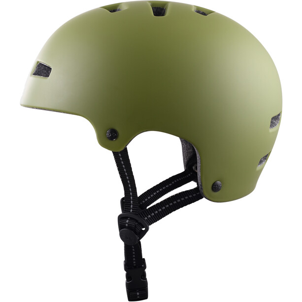 TSG Nipper Maxi Solid Color Helm Kinder oliv