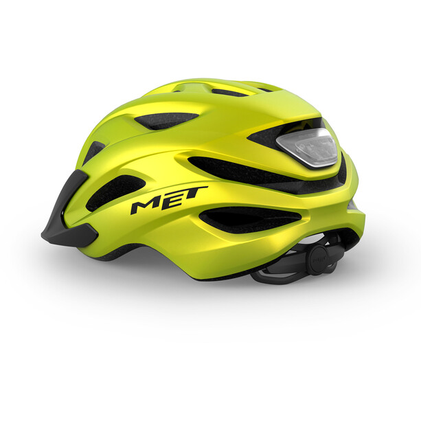 MET Crossover Helm gelb