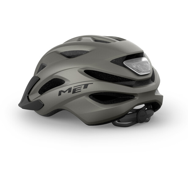 MET Crossover Helm grau
